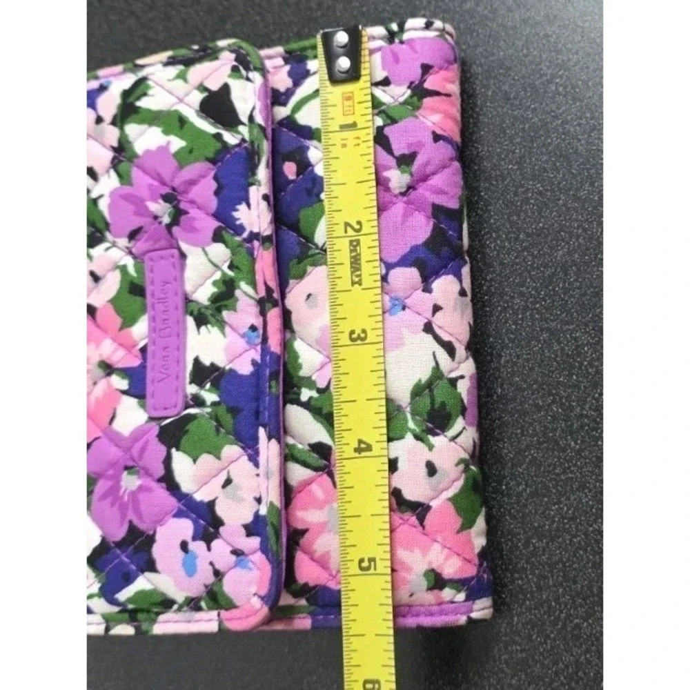 NEW Vera Bradley Wallet Tri Fold Flower‎ Garden Floral Pockets Cottage Core